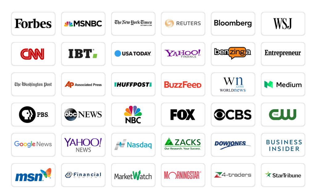 Publish Your Press Release on Top-Tier News & Media Sites Get Featured on ABC, NBC, CBS, FOX & More